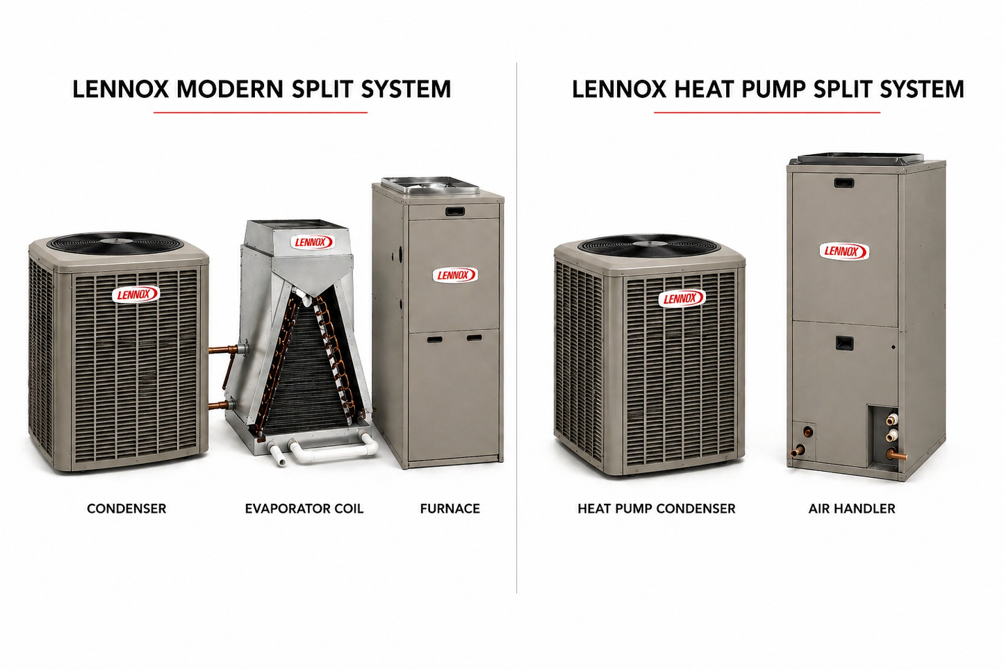 Lennox Straight Cool / Heat Pump Split Systems